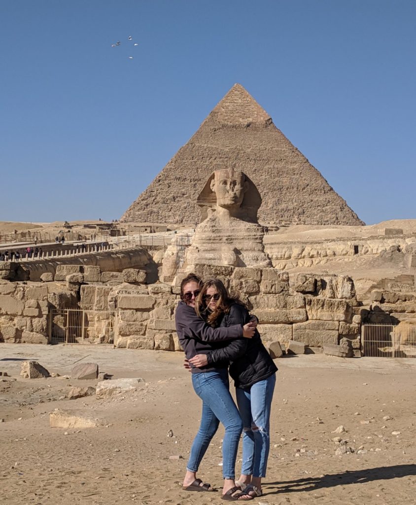 is egypt safe at the Sphinx and Pyramid of Giza