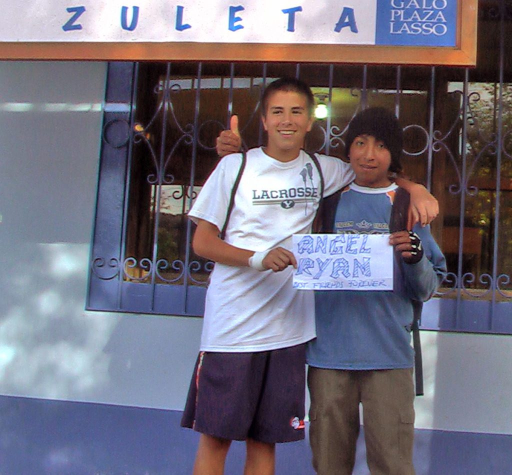 friends across borders with thomson in ecuador